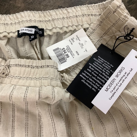 NWT Modern Works Flowy comfy XL pants w  4 pockets - Picture 10 of 10